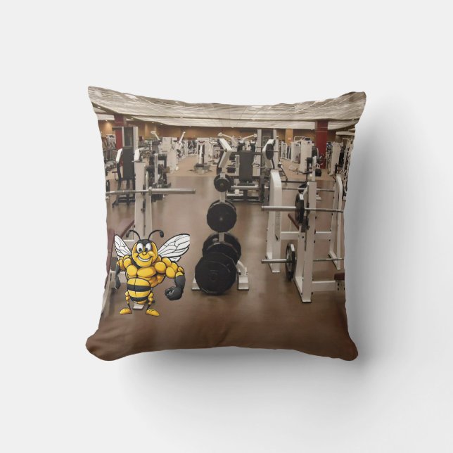 Bee Strong!  Cushion (Front)