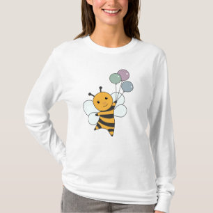 Bee Sumsi Balloons Funny Animals Honeybee T-Shirt