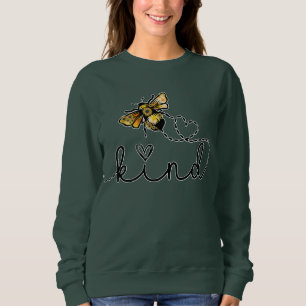 Bee sweatshirt womens, bee kind sweatshirt
