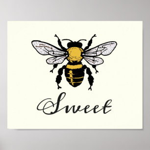 Bee Sweet Poster