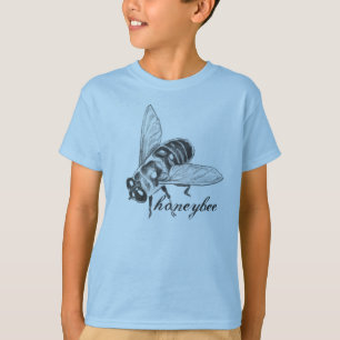 Bee T-shirt Kid's Honeybee Bug Shirt Bug Shirt