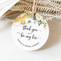 Bee thank you for beeing here favour tags