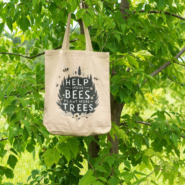 Bee the Change  Tote Bag (Creator Uploaded)