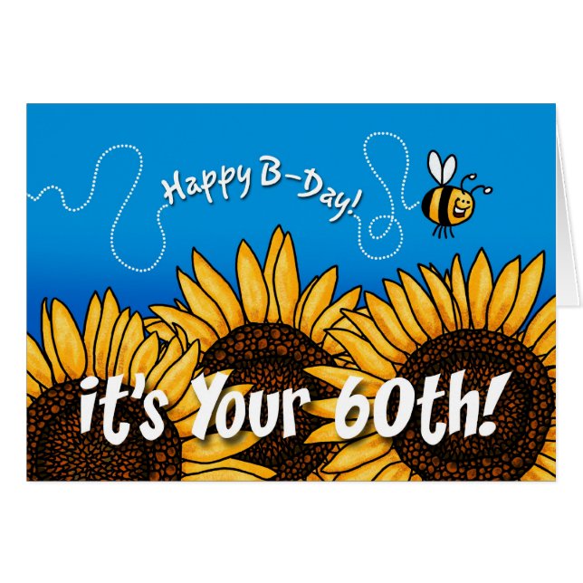 bee trail sunflower - 60 years old (Front Horizontal)