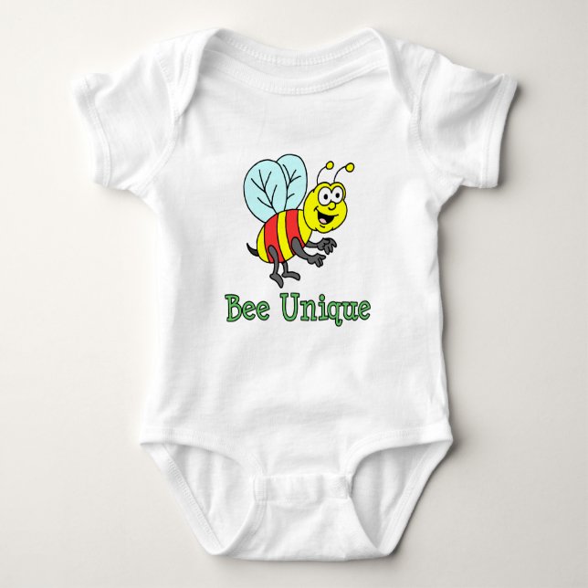 Bee Unique Baby Bodysuit (Front)