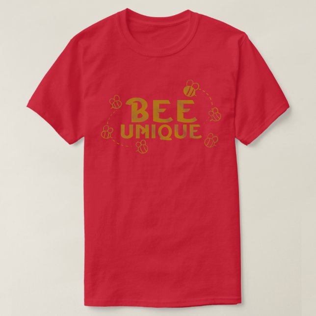 Bee Unique T-Shirt (Design Front)