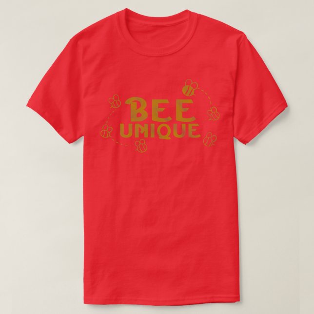 Bee Unique T-Shirt (Design Front)