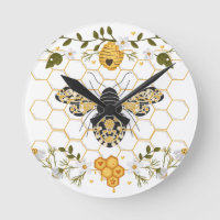 Bee Wall Clock
