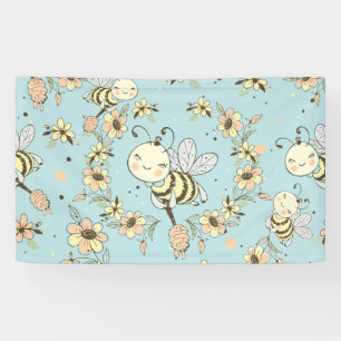 Bee Wall Decor Banner