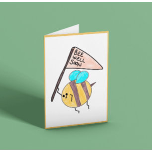 Bee Well Soon Card