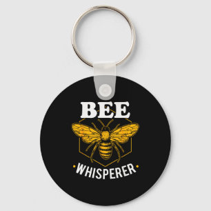 Bee Whisperer - Funny Beekeeng & Beekeeper Key Ring