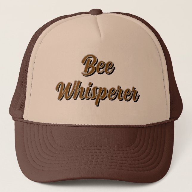 Bee Whisperer Trucker Hat (Front)