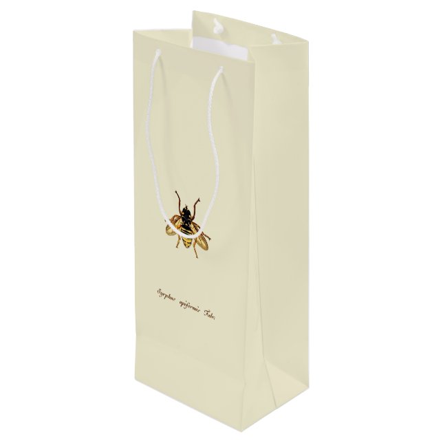 Bee Wine Gift Bag (Back Angled)