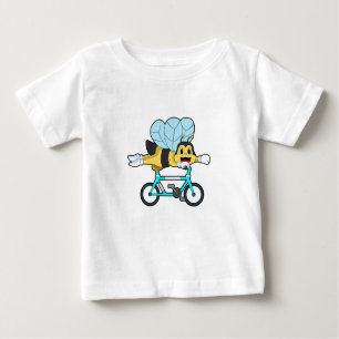 Bee with Bicycle Baby T-Shirt