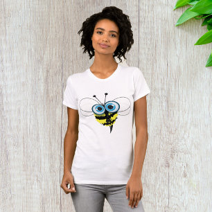 Bee With Big Eyes Womens T-Shirt