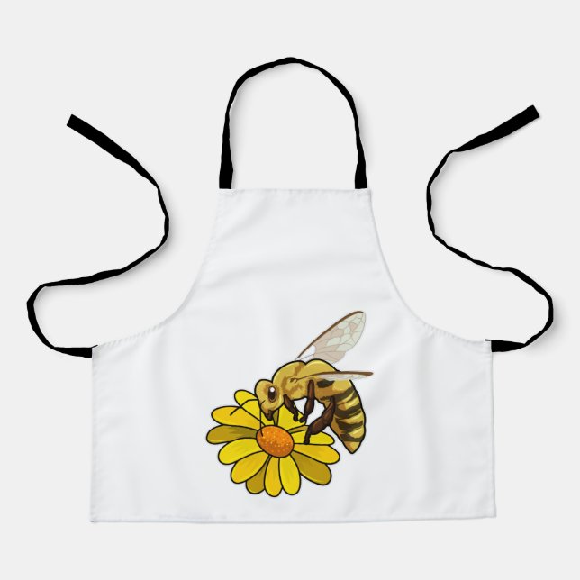 Bee with Blossom Apron (Front)