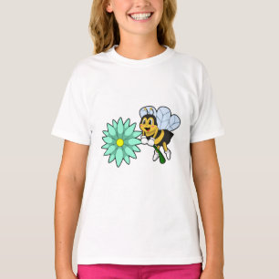 Bee with Flower.PNG T-Shirt