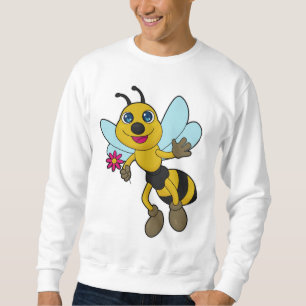 Bee with Flower Sweatshirt