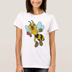 Bee with Flower T-Shirt