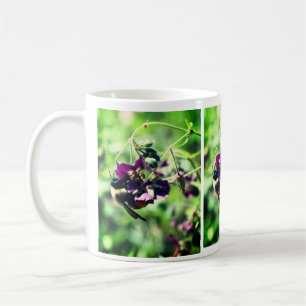 Bee With Pollen On Flower Coffee Mug