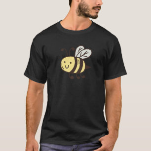 bee with smile on the face  beekeeping bee grower T-Shirt