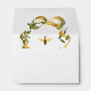 Bee Wreath Envelope