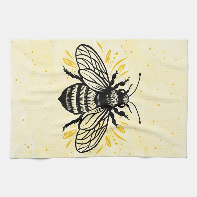 Bee-yond Beautiful Kitchen Towels (Horizontal)