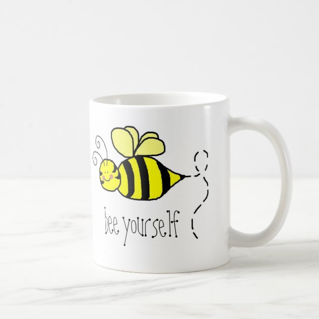 Bee yourself coffee mug (Right)