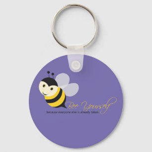 Bee Yourself Key Ring