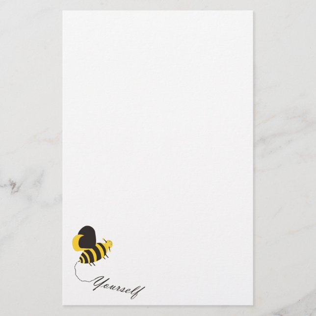Bee Yourself Stationery (Front)