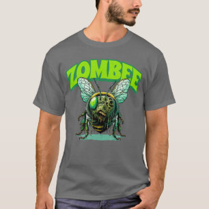 Bee Zombee Zombie Halloween Bees Horror Beekeeper T-Shirt
