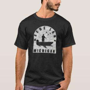 Beebe Lake Fishing Michigan T-Shirt