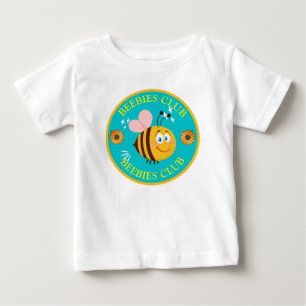 BEEBIES CLUB Funny Personalised Template Baby T-Shirt