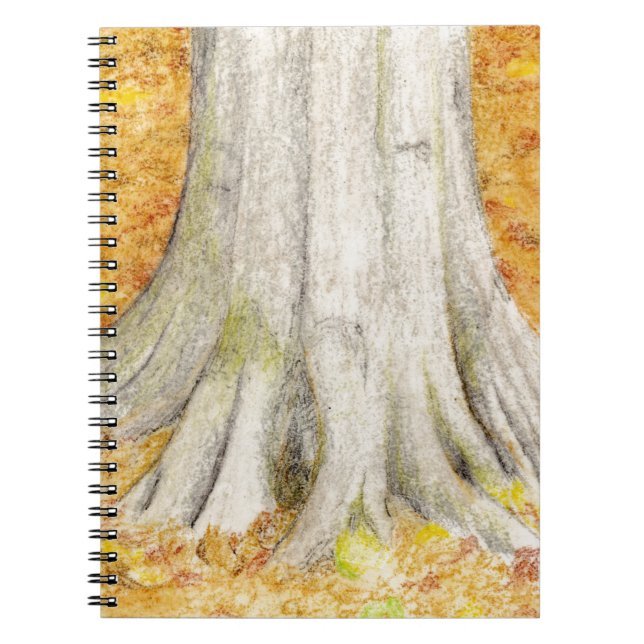 Beech Feet Spiral Notebook (Front)