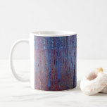 Beech Forest by Gustav Klimt, Vintage Art Nouveau Coffee Mug<br><div class="desc">Beech Forest (1902) by Gustav Klimt is a vintage Victorian Era Symbolism fine art landscape painting featuring a nature scene. A dark forest with beech trees and leaves at night. About the artist: Gustav Klimt (1862-1918) was an Austrian Symbolist painter and one of the most prominent members of the Vienna...</div>