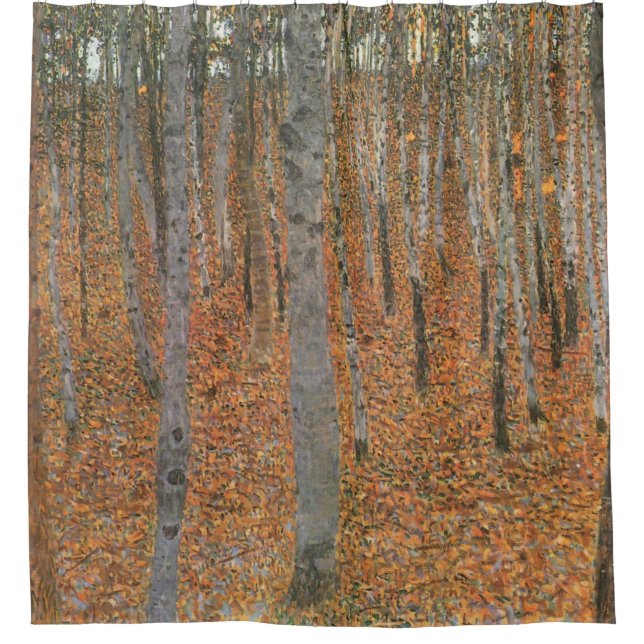 Beech Grove Gustav Klimt Shower Curtain (Front)