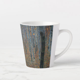 Beech Grove I by Gustav Klimt Latte Mug