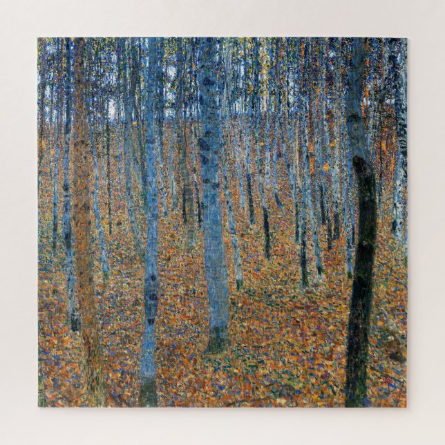 Beech Grove I | Gustav Klimt | Jigsaw Puzzle (Vertical)