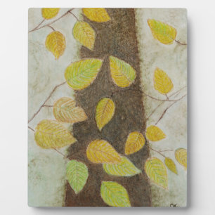 Beech Leaves Plaque