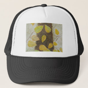 Beech Leaves Trucker Hat