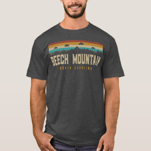 Beech Mountain North Carolina Vintage Mountains Hi T-Shirt