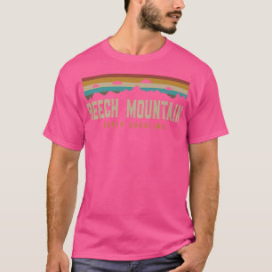 Beech Mountain North Carolina Vintage Mountains Hi T-Shirt