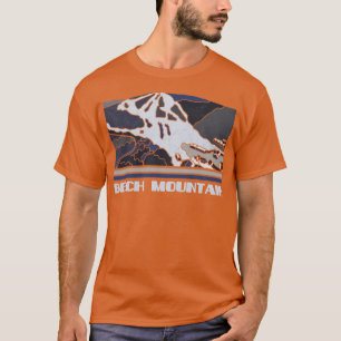 Beech Mountain Ski Resort Alpine Skiing Mountains T-Shirt