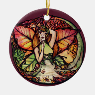 Beech Tree Fairy Nature Lovers                     Ceramic Tree Decoration