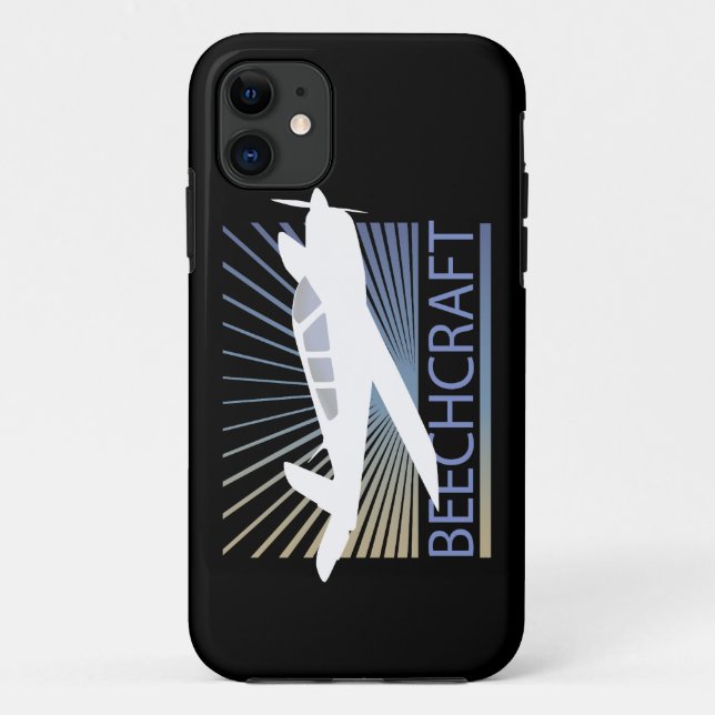 Beechcraft Aircraft Case-Mate iPhone Case (Back)
