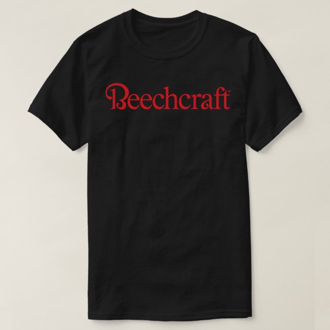 BEECHCRAFT AIRCRAFT LOGO Sticker T-Shirt (Design Front)