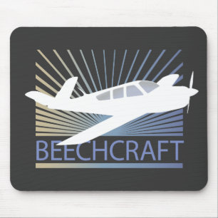 Beechcraft Aircraft Mouse Pad