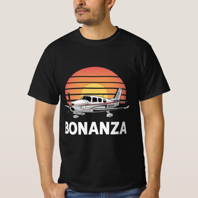 Beechcraft Bonanza T-Shirt (Front)