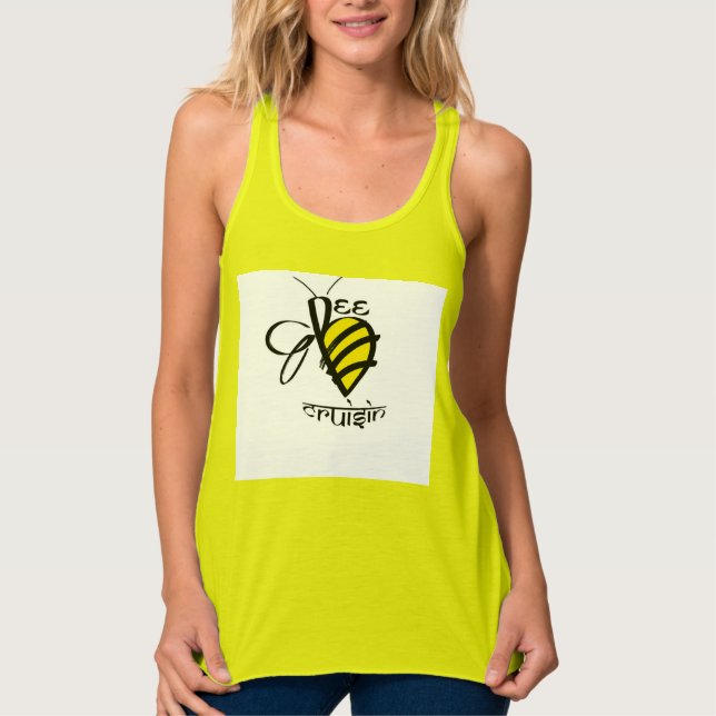 BeeCruisin Women's RacerBack Tank Top (Front)