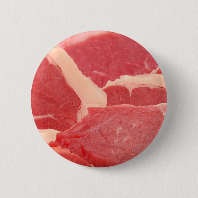 Beef 6 Cm Round Badge (Front)